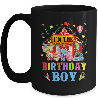I'm The Birthday Boy Circus Carnival Family Party 1st Bday Mug | teecentury