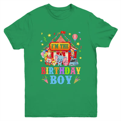 I'm The Birthday Boy Circus Carnival Family Party 1st Bday Youth Shirt | teecentury