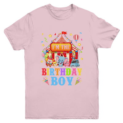 I'm The Birthday Boy Circus Carnival Family Party 1st Bday Youth Shirt | teecentury