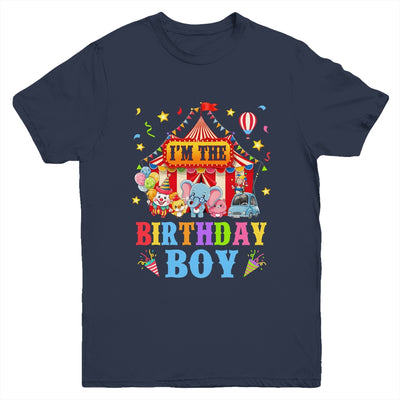 I'm The Birthday Boy Circus Carnival Family Party 1st Bday Youth Shirt | teecentury