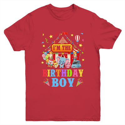 I'm The Birthday Boy Circus Carnival Family Party 1st Bday Youth Shirt | teecentury
