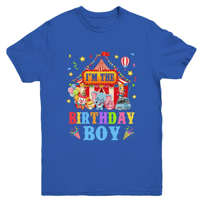 I'm The Birthday Boy Circus Carnival Family Party 1st Bday Youth Shirt | teecentury