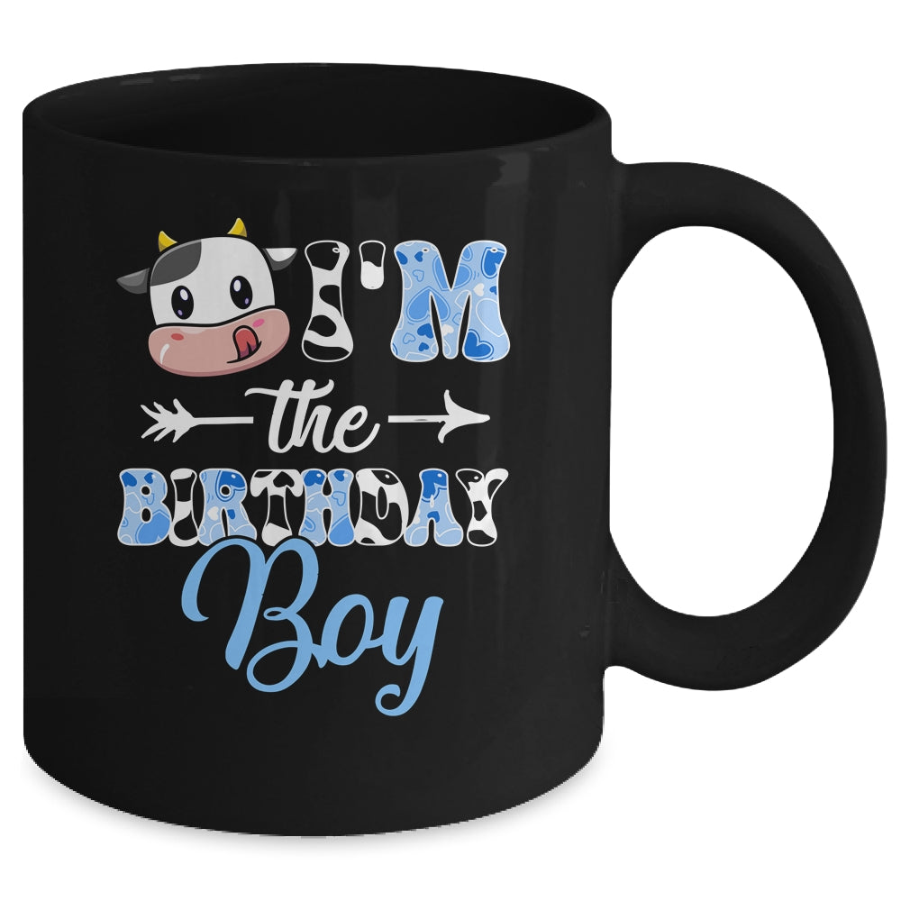 I'm The Birthday Boy Farm Cow 1St Birthday Boy Mug | teecentury