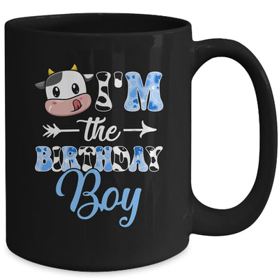 I'm The Birthday Boy Farm Cow 1St Birthday Boy Mug | teecentury