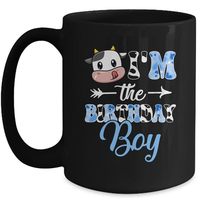 I'm The Birthday Boy Farm Cow 1St Birthday Boy Mug | teecentury