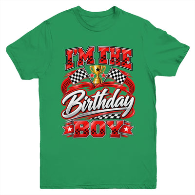 I'm The Birthday Boy Race Car Family Pit Crew Kids Youth Shirt | teecentury