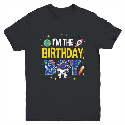 I'm The Birthday Boy Space Astronaut Family Birthday Youth Shirt | teecentury