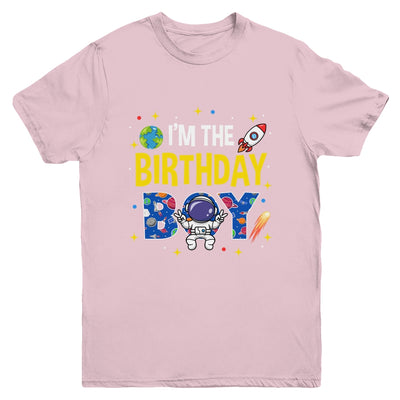 I'm The Birthday Boy Space Astronaut Family Birthday Youth Shirt | teecentury