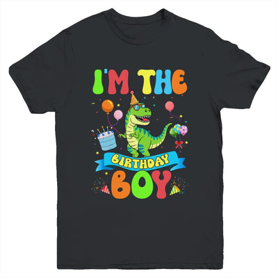 I'm The Birthday Boy TRex Dinosaur Birthday Family Youth Shirt | teecentury