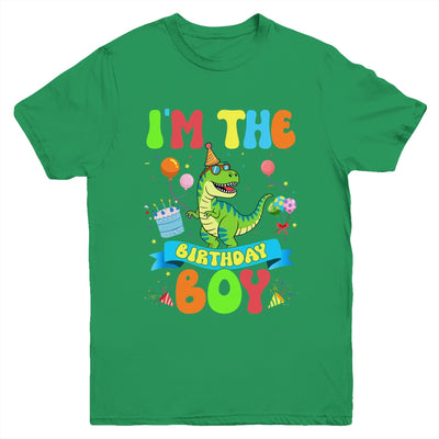 I'm The Birthday Boy TRex Dinosaur Birthday Family Youth Shirt | teecentury