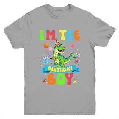 I'm The Birthday Boy TRex Dinosaur Birthday Family Youth Shirt | teecentury