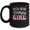 I'm The Birthday Girl 1st Birthday Family Pink Coquette Bow Mug | teecentury