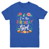 I'm The Birthday Girl Aloha Hawaii Party 1st Birthday Kids Youth Shirt | teecentury