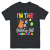 I'm The Birthday Girl Capybara Girl Bday Party Family Youth Shirt | teecentury