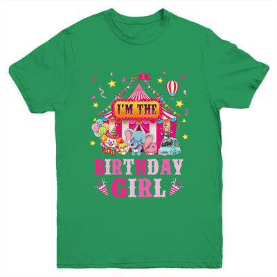 I'm The Birthday Girl Circus Carnival Family Party 1st Bday Youth Shirt | teecentury