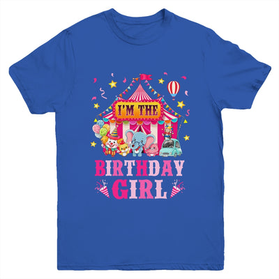 I'm The Birthday Girl Circus Carnival Family Party 1st Bday Youth Shirt | teecentury