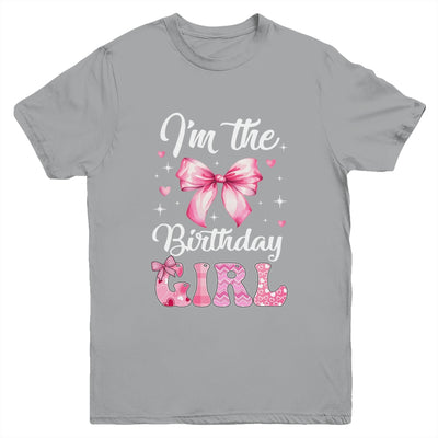 I'm The Birthday Girl Coquette Bow Cute Matching Family Youth Shirt | teecentury