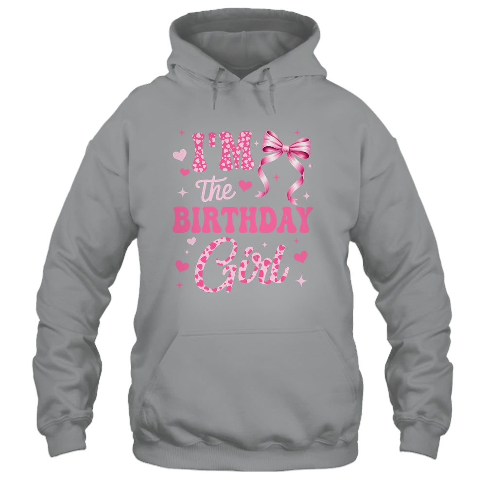 I'm The Birthday Girl Coquette Bow Cute Pink Matching Family Shirt & Tank Top | teecentury