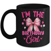 I'm The Birthday Girl Coquette Bow Matching Family Mug | teecentury