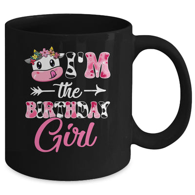 I'm The Birthday Girl Farm Cow 1St Birthday Girl Mug | teecentury