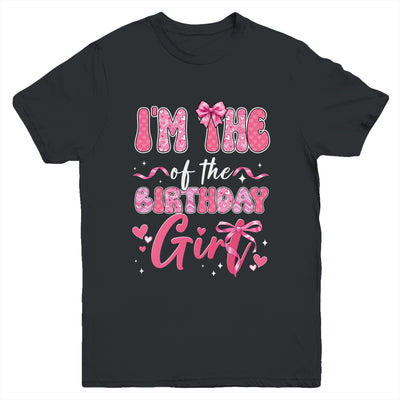 I'm The Birthday Girl Pink Coquette Bow Family Kids Youth Shirt | teecentury