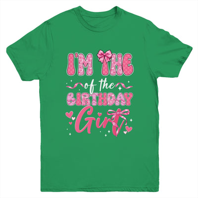 I'm The Birthday Girl Pink Coquette Bow Family Kids Youth Shirt | teecentury