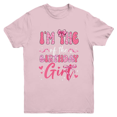 I'm The Birthday Girl Pink Coquette Bow Family Kids Youth Shirt | teecentury