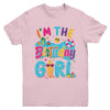 I'm The Birthday Girl Pool Party Beach Family Matching Youth Shirt | teecentury