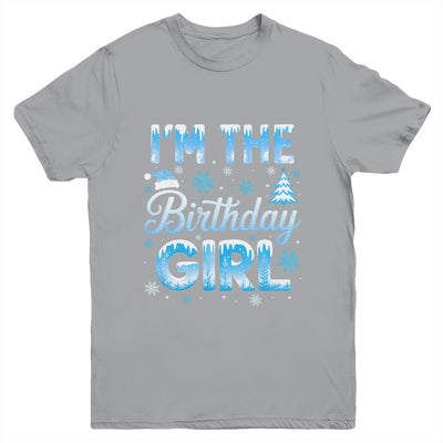 I'm The Birthday Girl Snowflakes Winter 1st Birthday Family Youth Shirt | teecentury