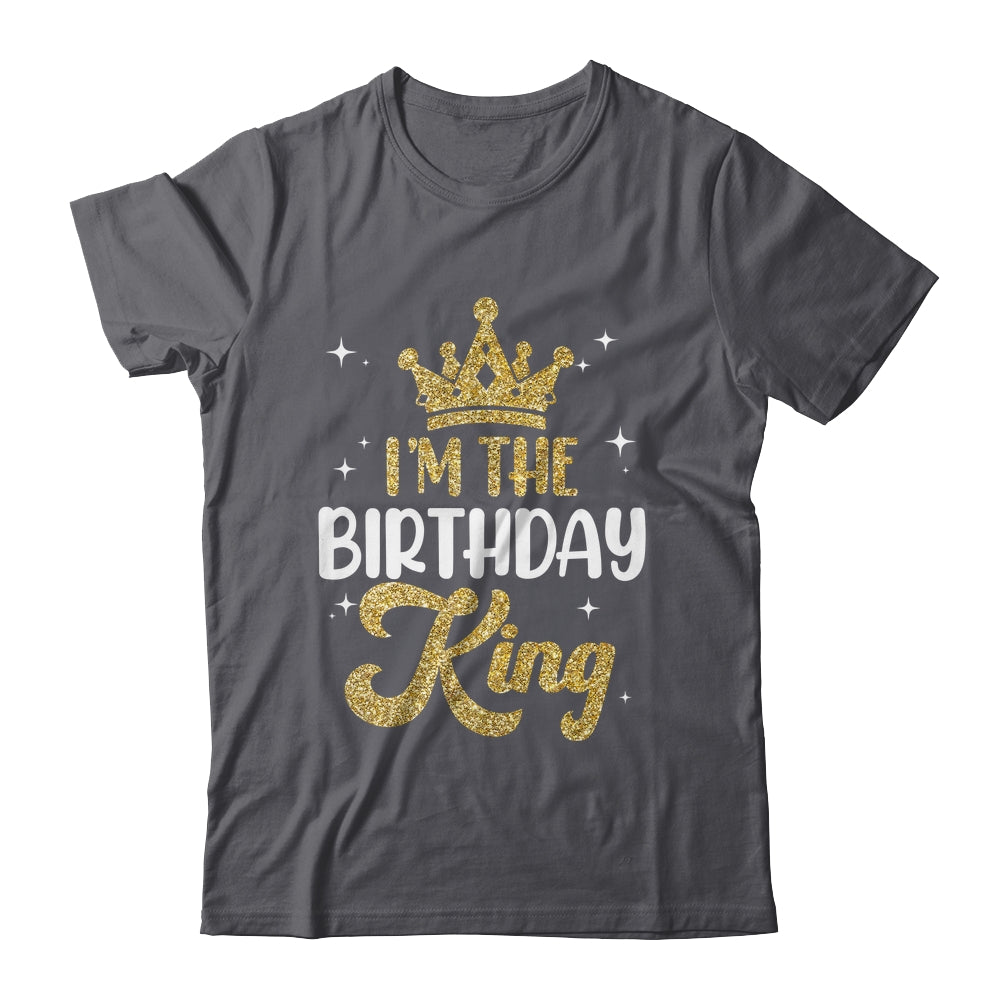 I'm The Birthday King Couples Matching Birthday Party Shirt & Hoodie | teecentury