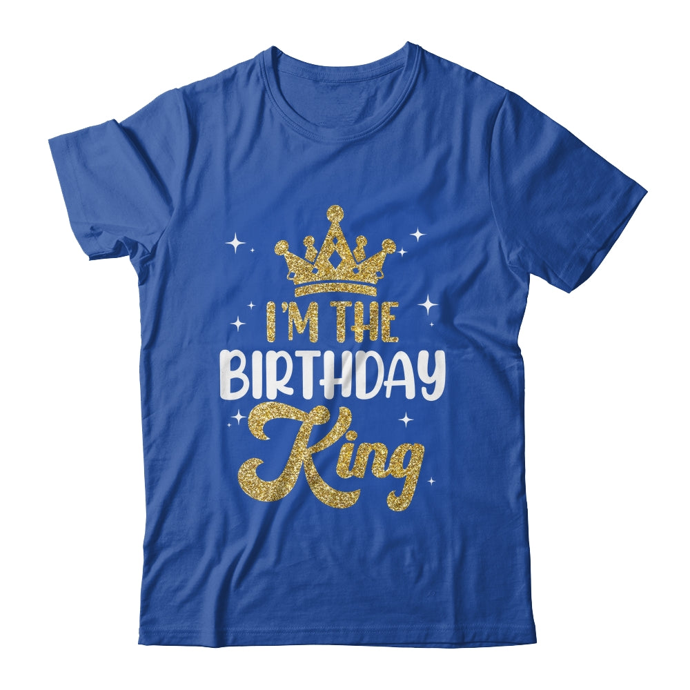 I'm The Birthday King Couples Matching Birthday Party Shirt & Hoodie | teecentury