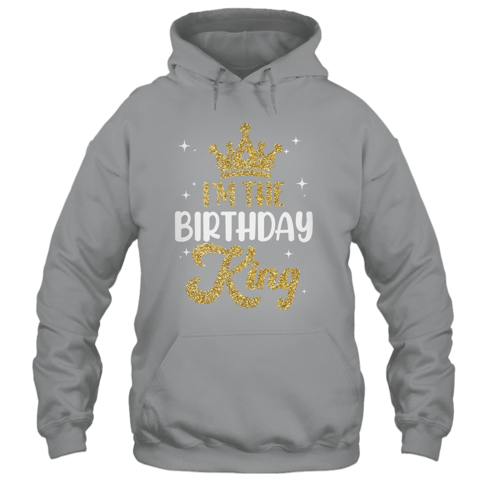I'm The Birthday King Couples Matching Birthday Party Shirt & Hoodie | teecentury