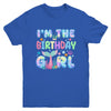 I'm The Birthday Mermaid Girl Family Matching Party Youth Shirt | teecentury