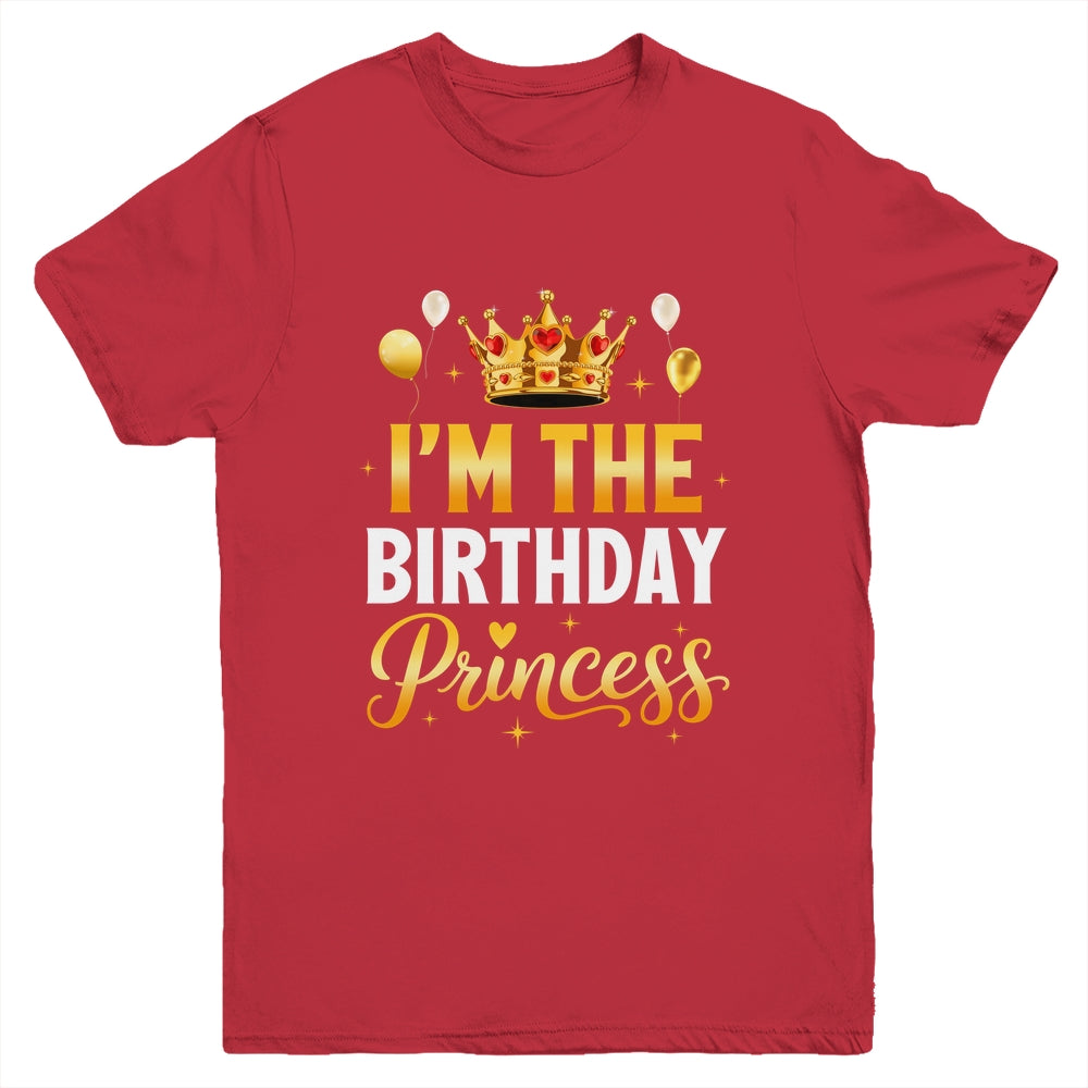 I'm The Birthday Princess Birthday Girl Family Kid Youth Shirt | teecentury