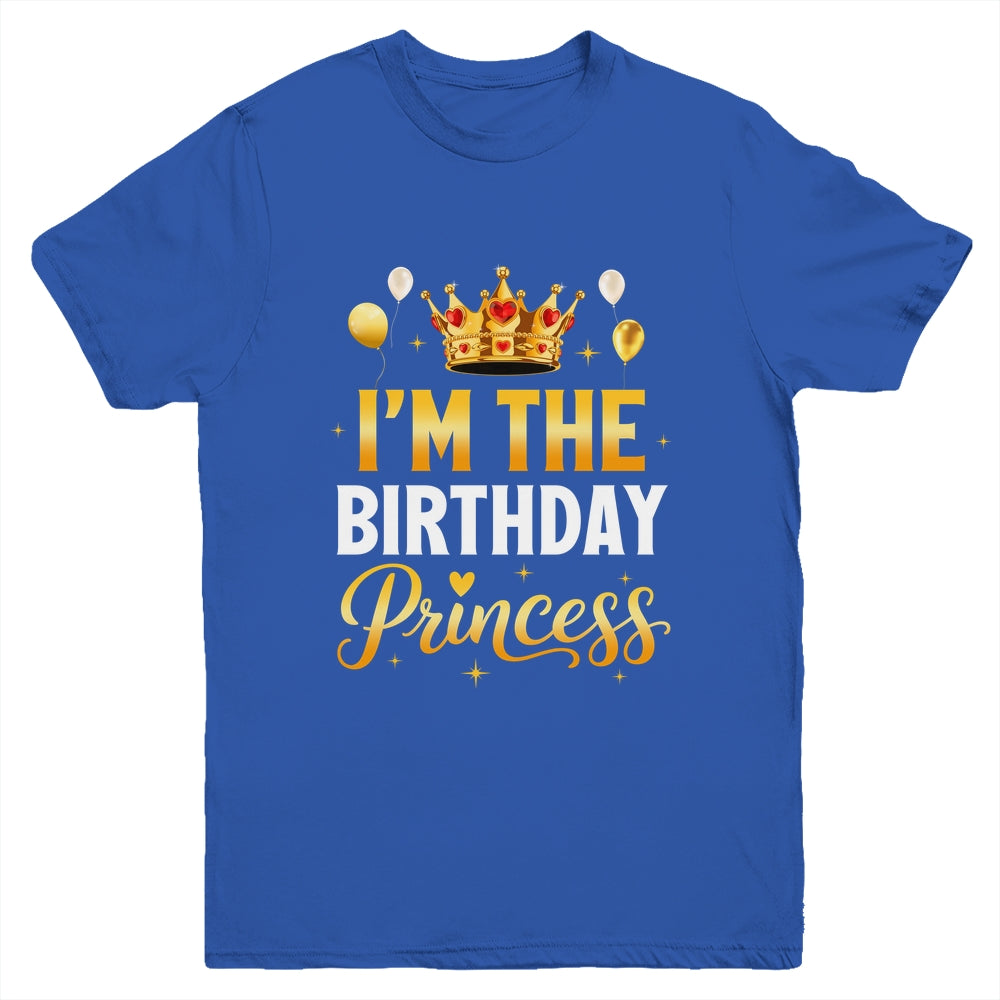 I'm The Birthday Princess Birthday Girl Family Kid Youth Shirt | teecentury