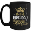 I'm The Birthday Queen Couples Matching Birthday Party Mug | teecentury