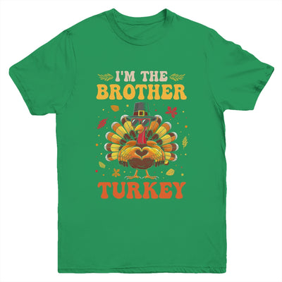 I'm The Brother Turkey Matching Family Thanksgiving Costume Youth Shirt | teecentury
