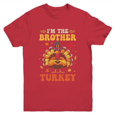 I'm The Brother Turkey Matching Family Thanksgiving Costume Youth Shirt | teecentury