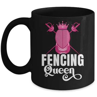 I'm The Left Handed Fencer Funny Fencing Sports For Men Mug | teecentury