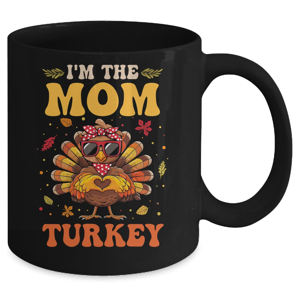 I'm The Mom Turkey Matching Family Thanksgiving Costume Mug | teecentury