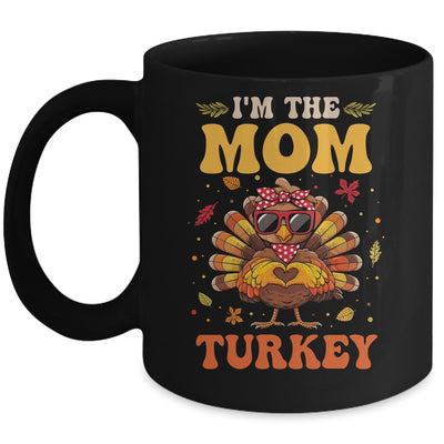 I'm The Mom Turkey Matching Family Thanksgiving Costume Mug | teecentury