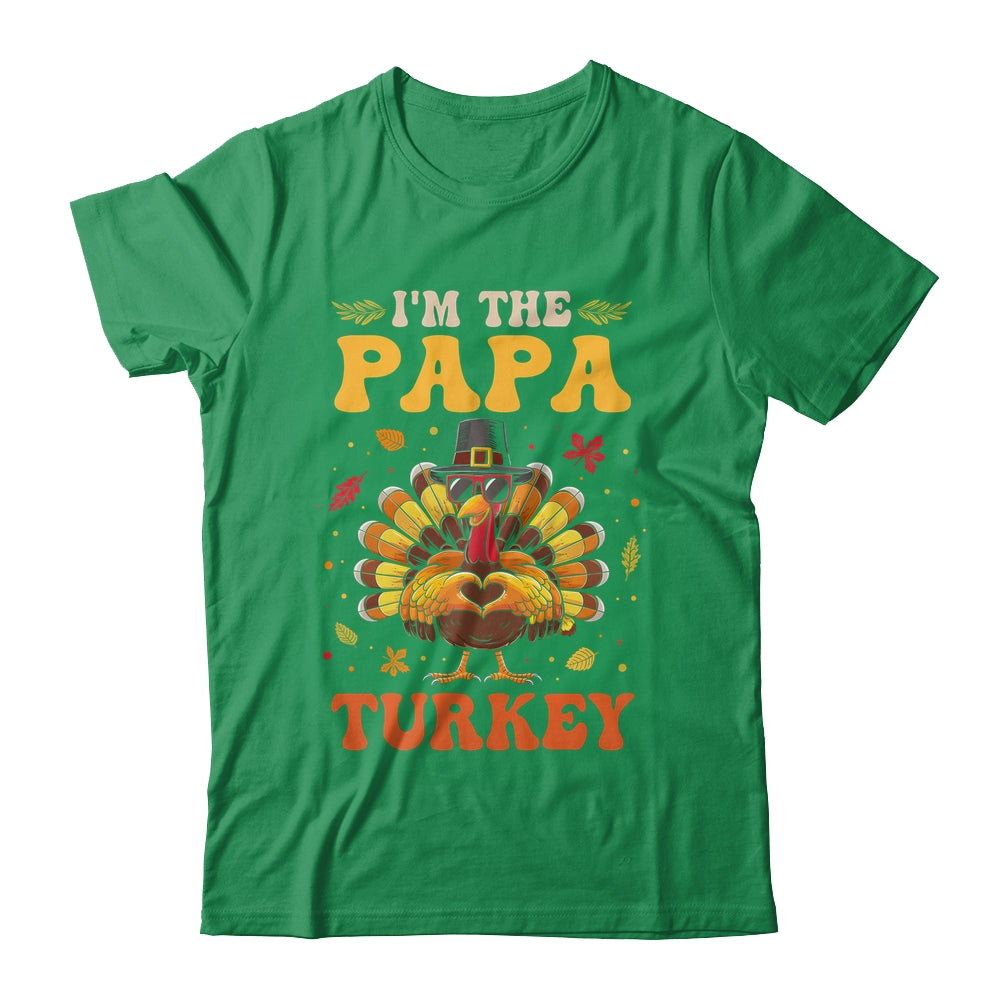 I'm The Papa Turkey Matching Family Thanksgiving Costume Shirt & Hoodie | teecentury