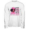 I'm The Storm Black Women Breast Cancer Pink Ribbon Survivor Shirt & Hoodie | teecentury