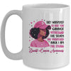 I'm The Storm Black Women Breast Cancer Pink Ribbon Survivor Mug | teecentury