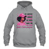 I'm The Storm Black Women Breast Cancer Pink Ribbon Survivor Shirt & Hoodie | teecentury