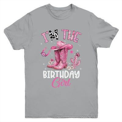 I'm The The Birthday Girl Pink Cowgirl Western Cow Girl Youth Shirt | teecentury
