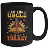 I'm The Uncle Turkey Matching Family Thanksgiving Costume Mug | teecentury