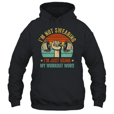 I'm Using My Workout Words Funny Fitness Gym Design Men Women Shirt & Tank Top | teecentury