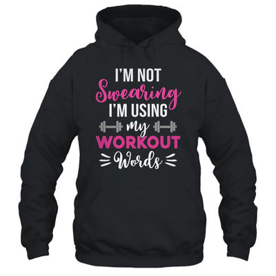 I'm Using My Workout Words Funny Fitness Gym For Women Girls Shirt & Tank Top | teecentury