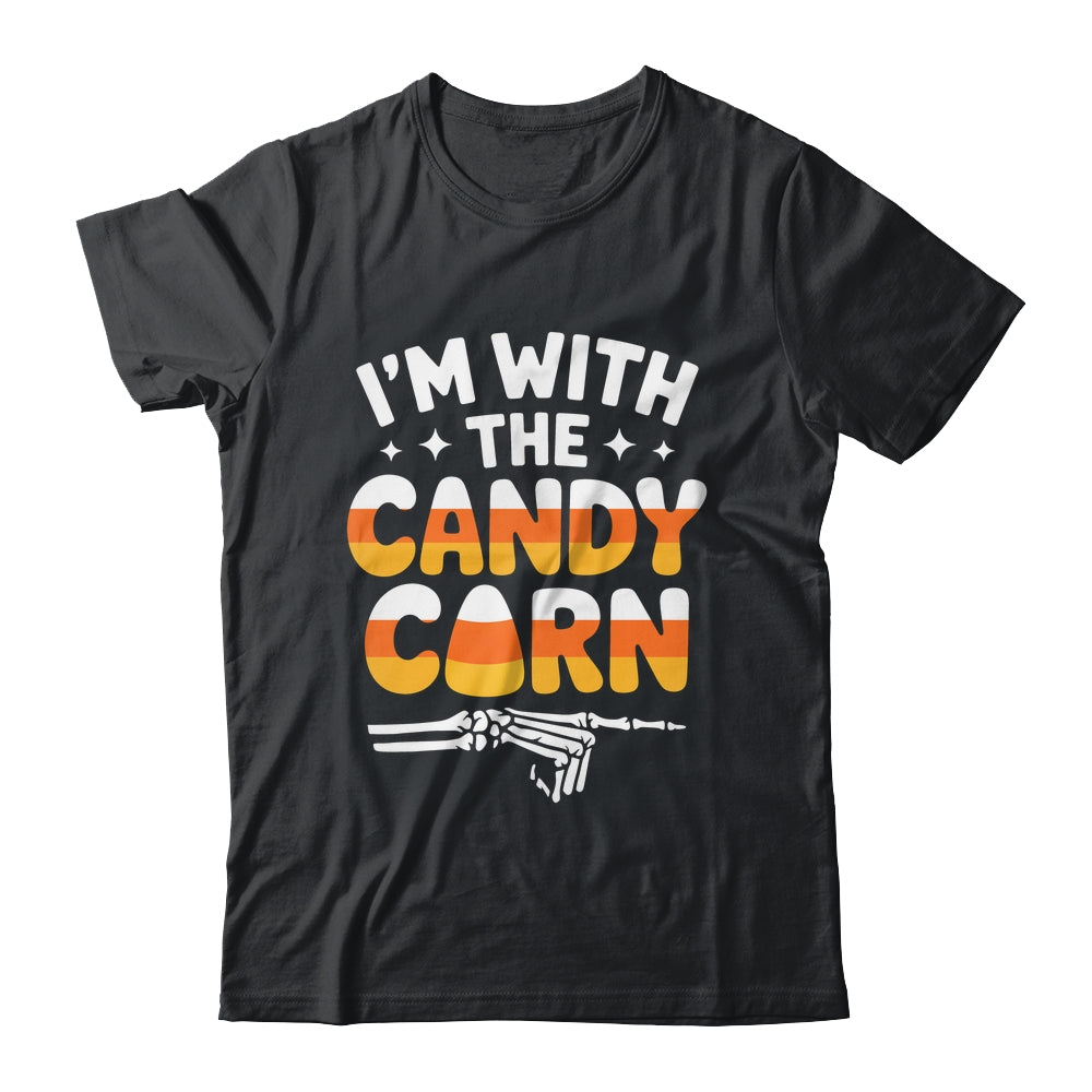 I'm With The Candy Corn Adult Men Women Boys Girls Costume Shirt & Hoodie | teecentury